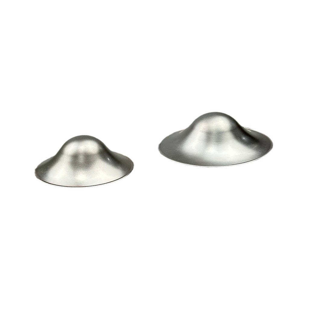 Mums Choice Silver Nursing Cups  1 Pair ( 2 Sizes )