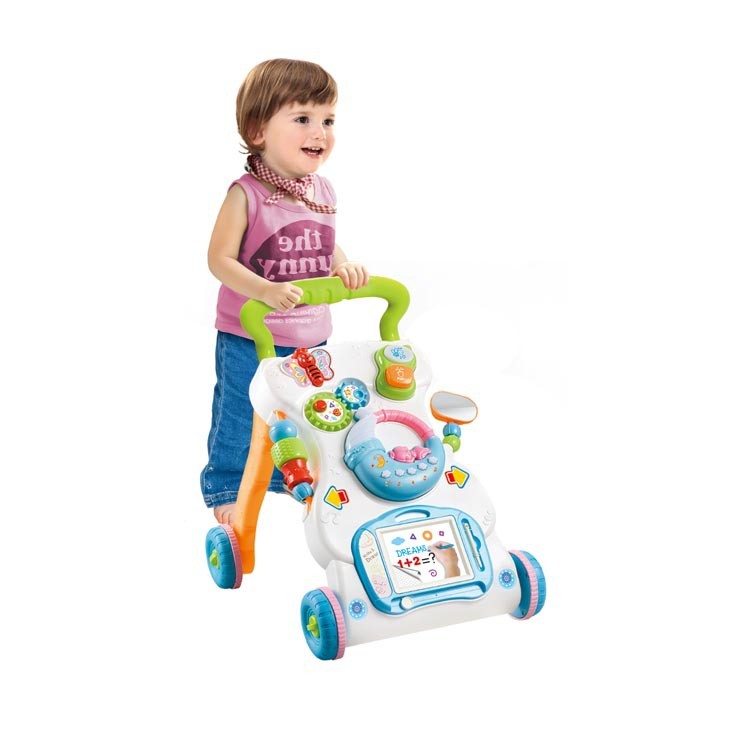 Gift Station Children Music Push Walker (with Weight Tank )
