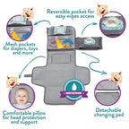 Mums Choice Waterproof Baby Diaper Bag with Changing Station Portable Large Capacity Mommy Bag