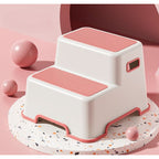 Mums Choice Wider Dual-Height 2-Step Stool for Kids