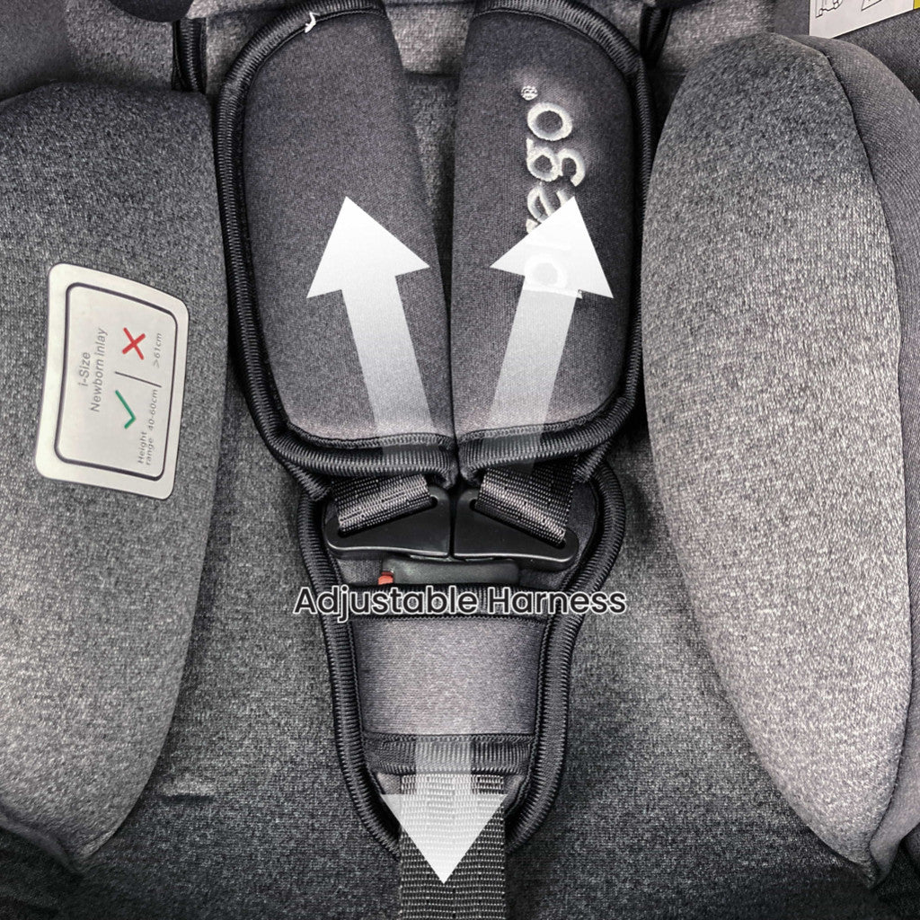 Prego Baby Airmax Pro i-Size Baby Car Seat + ISOFIX Base | 40–85cm (0–13kg) for Newborn Infant Carrier ECE R129