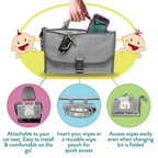 Mums Choice Waterproof Baby Diaper Bag with Changing Station Portable Large Capacity Mommy Bag