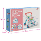Gift Station Children Music Push Walker (with Weight Tank )
