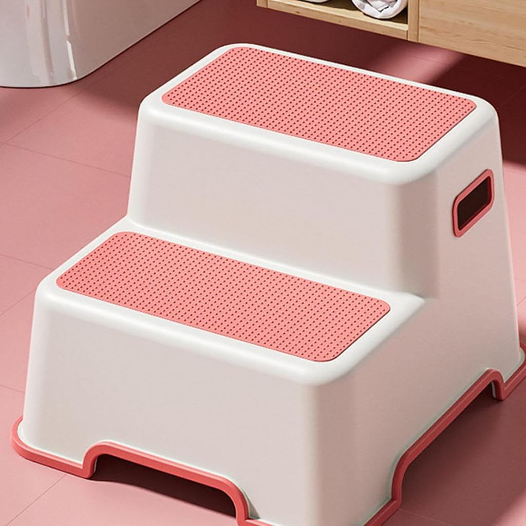 Mums Choice Wider Dual-Height 2-Step Stool for Kids