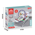 Gift Station Multifunction Baby Rocker with Music & Vibration | Adjustable Infant Bouncer Seat