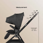 Prego Baby Sultan Two Way Facing Baby Stroller (0-30kg)