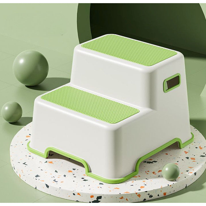 Mums Choice Wider Dual-Height 2-Step Stool for Kids