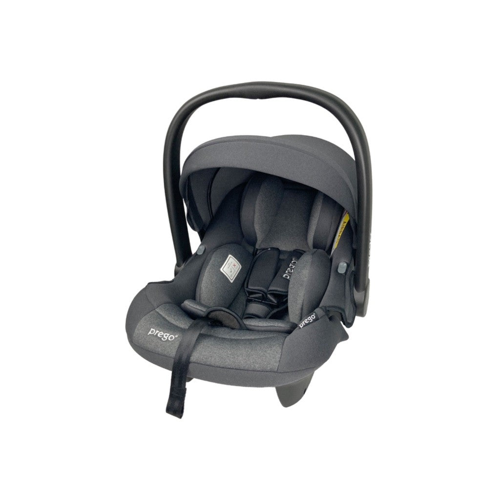 Prego Baby Airmax Pro i-Size Baby Car Seat + ISOFIX Base | 40–85cm (0–13kg) for Newborn Infant Carrier ECE R129