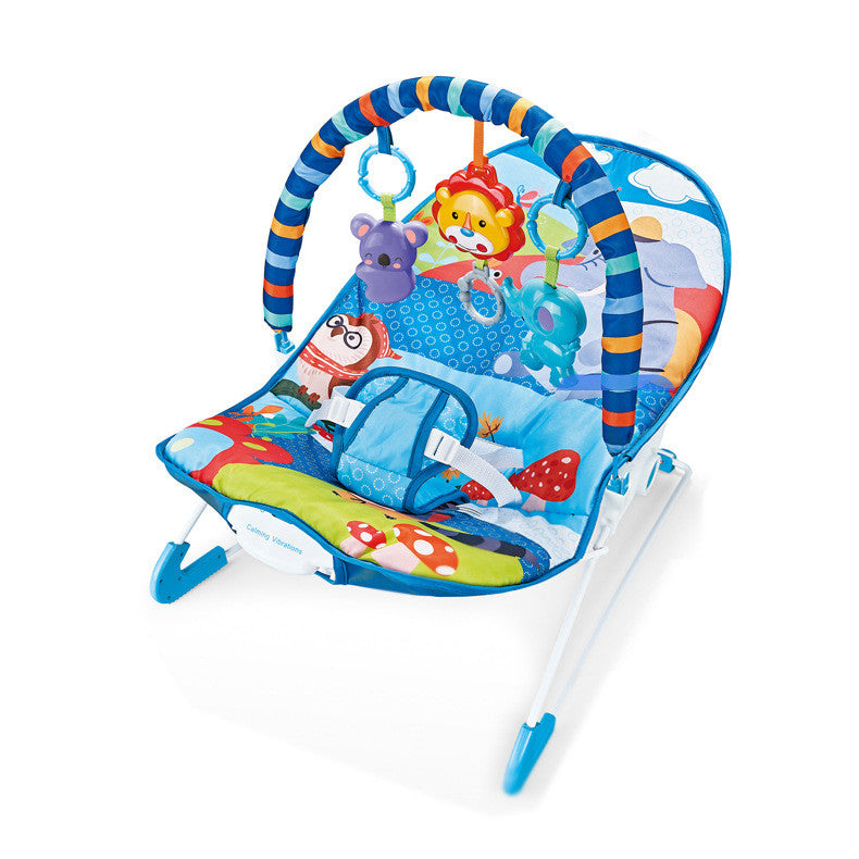 Gift Station Multifunction Baby Rocker with Music & Vibration | Adjustable Infant Bouncer Seat