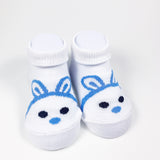 Casila Baby Socks / Booties / 100% Organic Cotton/ 0-6M