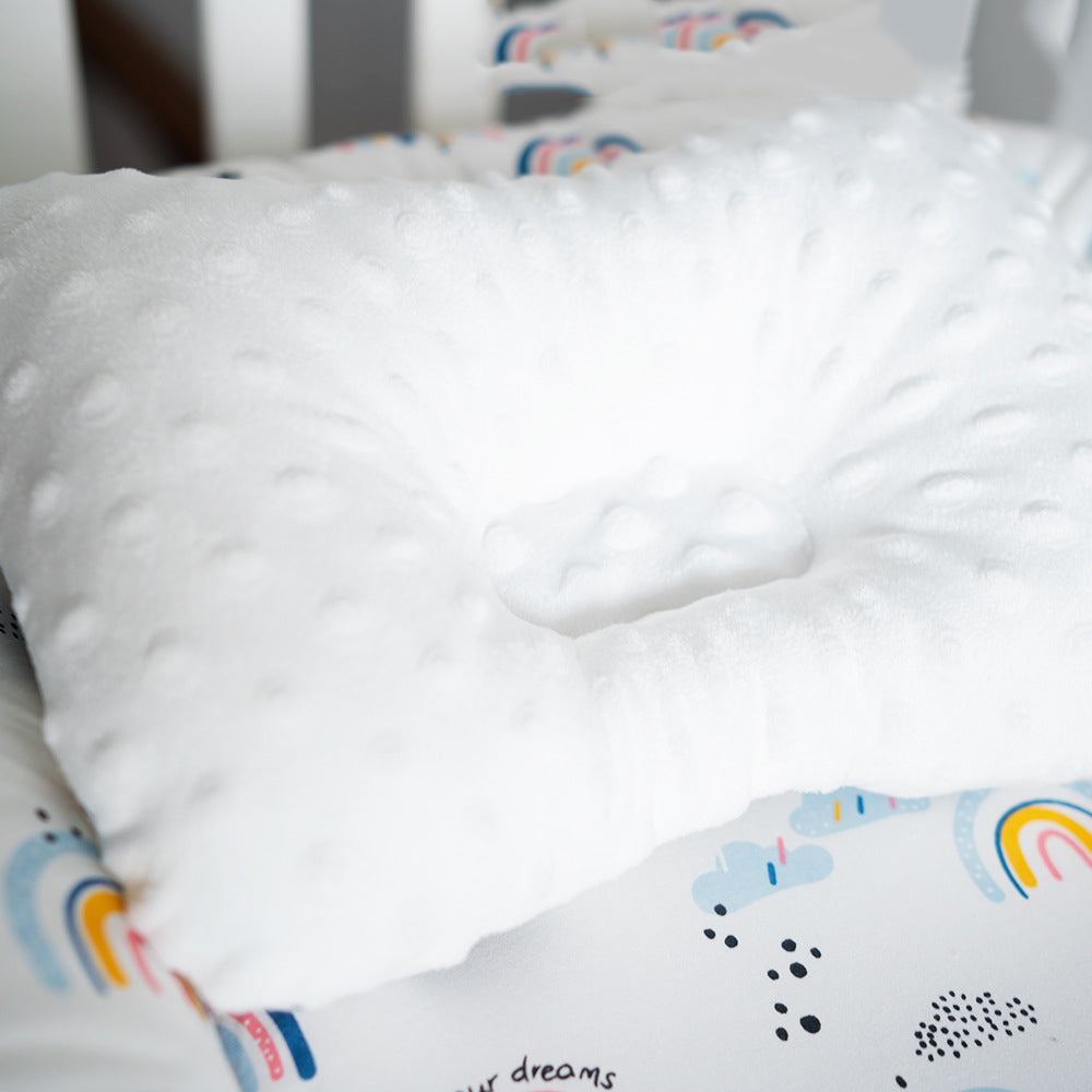 Mums Choice  Breathable Newborn Baby Hollow Pillow