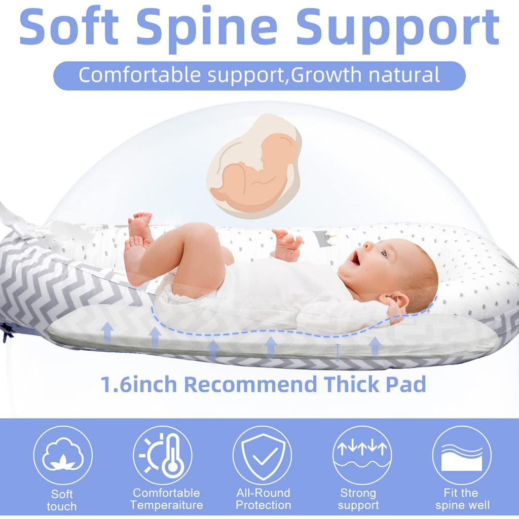 Mums Choice baby portable  bed  newborn lounger