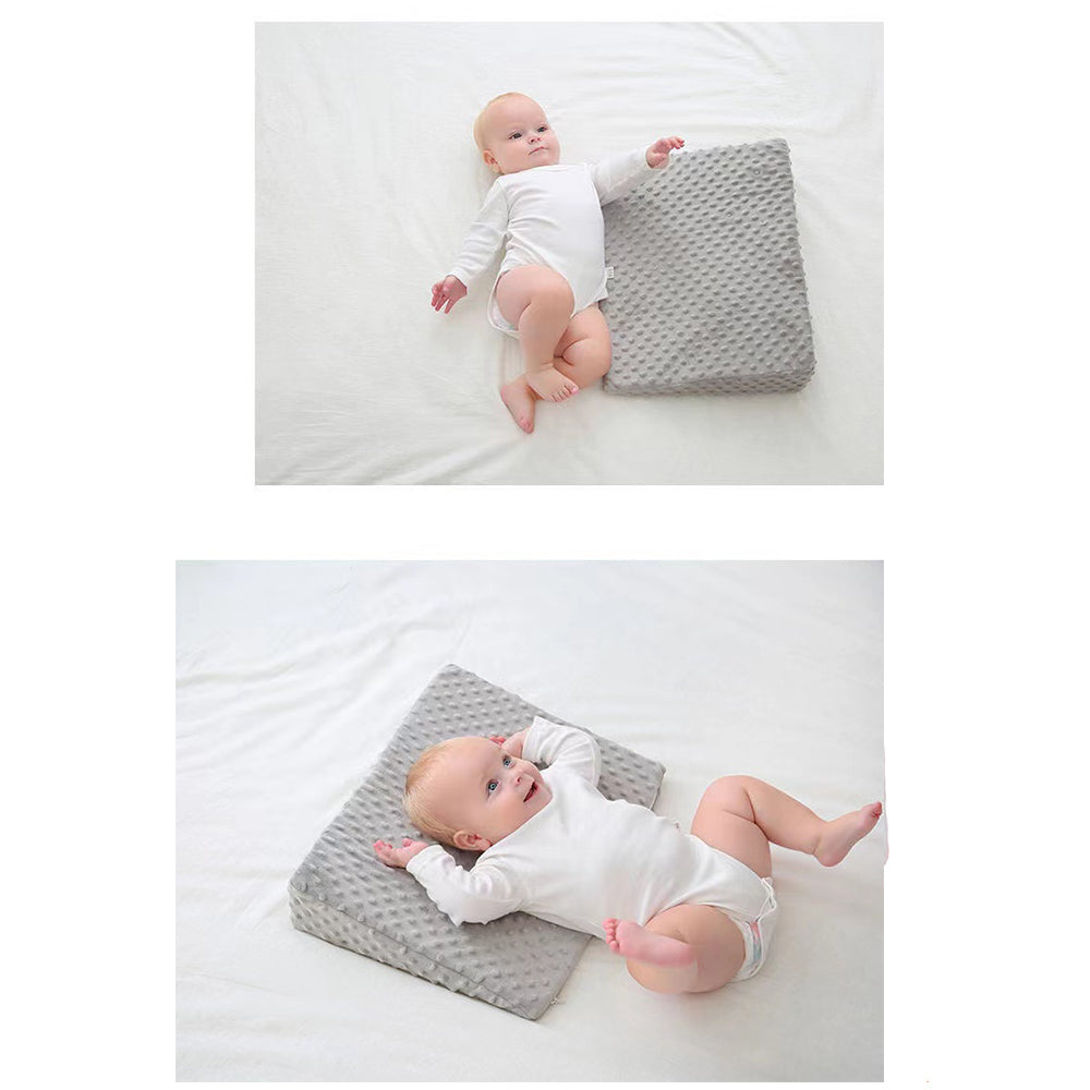 Mums Choice baby wedge pillow / newborn milk spilt prevent ramp pillow