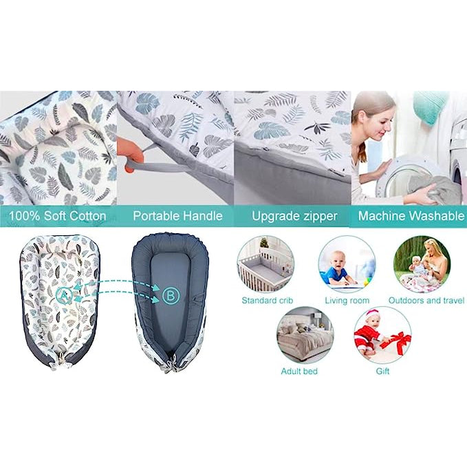 Mums Choice baby portable  bed  newborn lounger