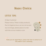 Mums Choice Bamboo Anti Dust Mite High Density Foam Mattress With Holes Suitable for Baby Cot Playard / Playpen