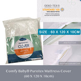 Mums Choice Bamboo Anti Dust Mite High Density Foam Mattress With Holes Suitable for Baby Cot Playard / Playpen
