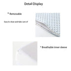 Mums Choice baby wedge pillow / newborn milk spilt prevent ramp pillow