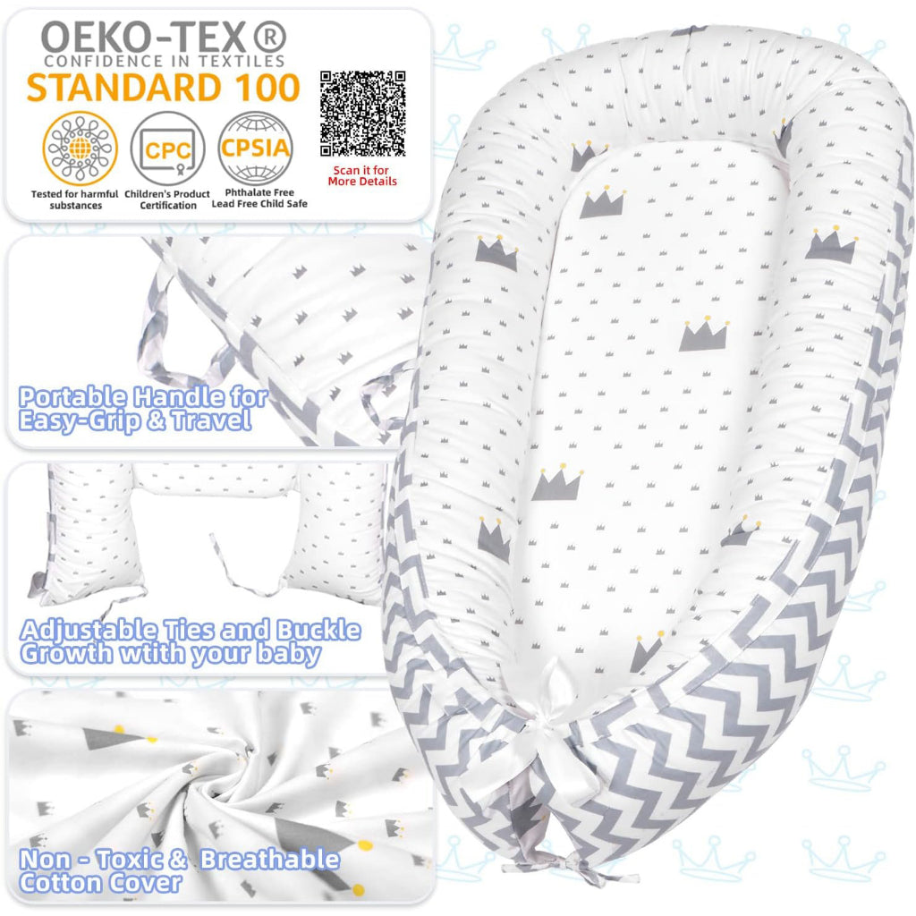 Mums Choice baby portable  bed  newborn lounger