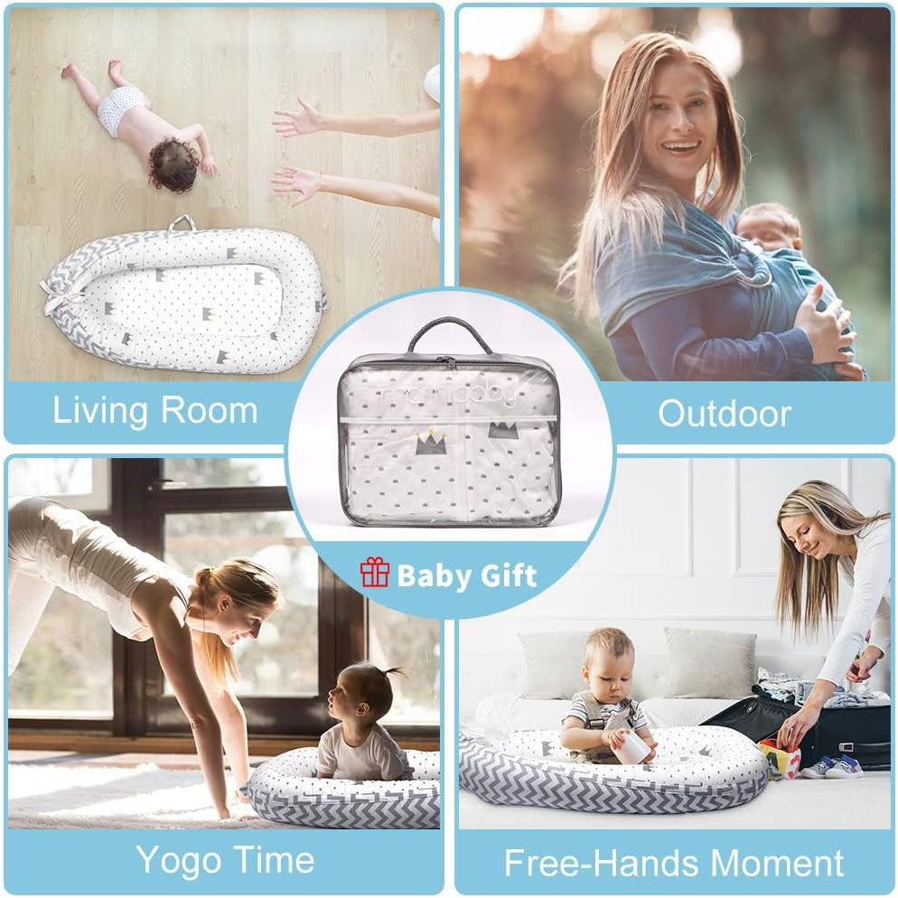 Mums Choice baby portable  bed  newborn lounger