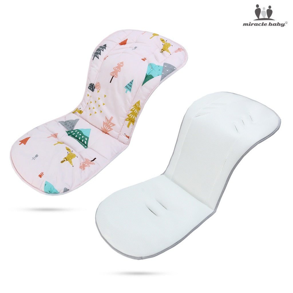 Mums Choice Cotton Baby Seat Liner Stroller Seat Mat Breathable Cushion Pad