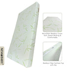 Nemobaby High Density Anti-Dust Mite Bamboo Covered Baby Mattress