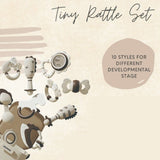 HEORSHE Tiny Rattle Set 1MTH - 3YRS