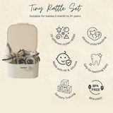 HEORSHE Tiny Rattle Set 1MTH - 3YRS