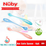Nuby Hot Safe Spoon - 4pk