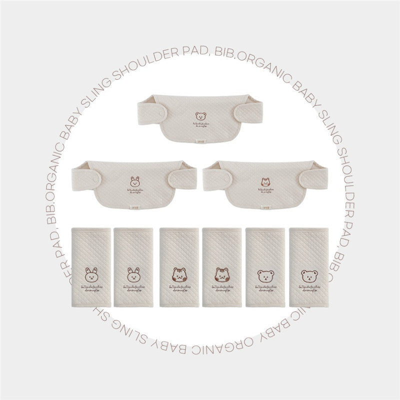 Mums Choice 360 Teething Pads & Bib for Baby Carrier Universal Type