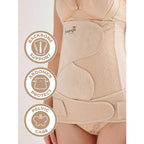 Bmama 2 in 1 Belly and Pelvic Binder Satin Set (Golden Girdle)
