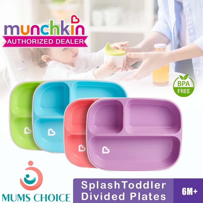 Munchkin Splash ™ Toddler Divided Plates