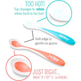 Nuby Hot Safe Spoon - 4pk