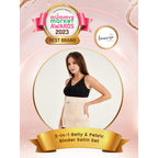 Bmama 2 in 1 Belly and Pelvic Binder Satin Set (Golden Girdle)