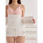 Bmama Pure Cotton Anti Allergy Belly Binder Set (3pcs)