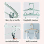 Nemobaby Baby Clothes Hanger Stackable / Extendable Design