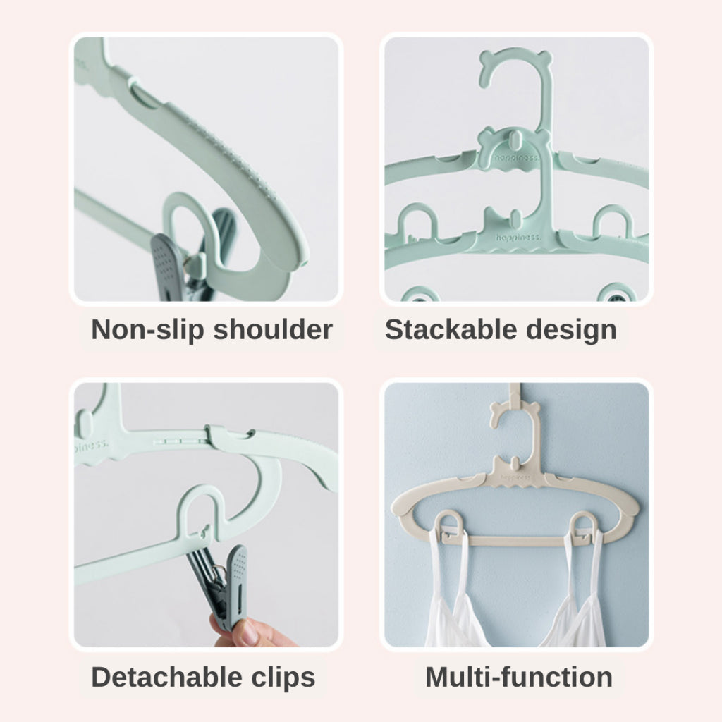 Nemobaby Baby Clothes Hanger Stackable / Extendable Design