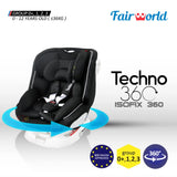 Fairworld MAX 360 Rotating Car Seat With Isofix BC 619