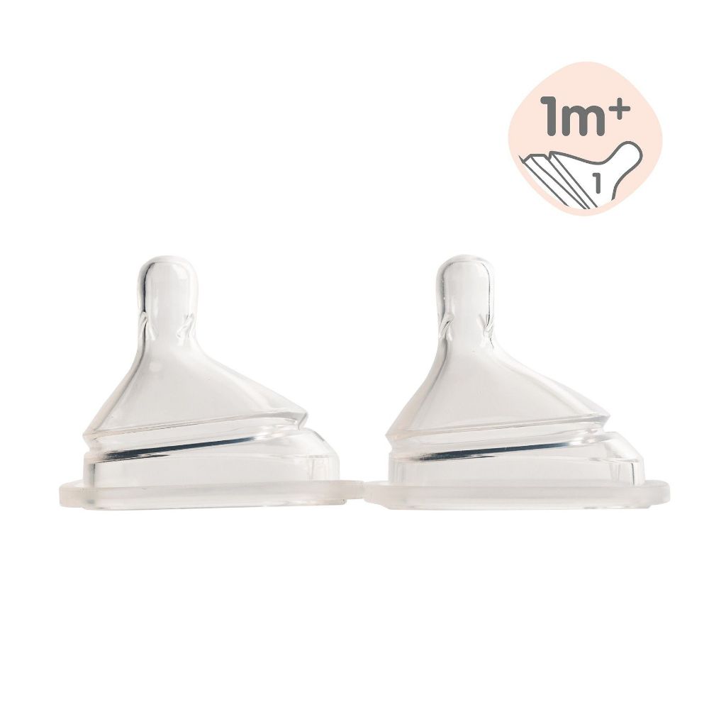 Hegen PCTO™ 150ml/5oz Feeding Bottle PPSU, 2-Pack with Slow Flow Teats (1 to 3 months)