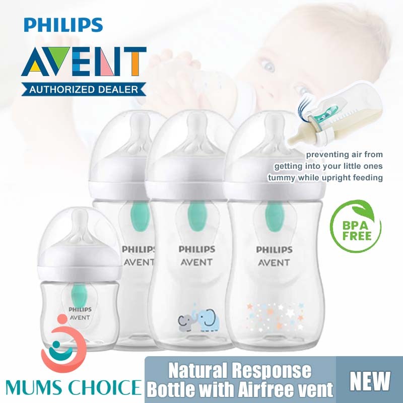 Philips Avent Natural Response Bottle with Airfree vent