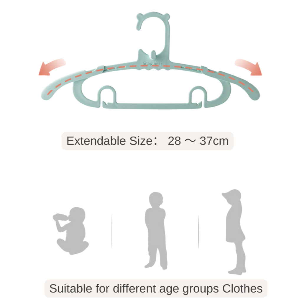 Nemobaby Baby Clothes Hanger Stackable / Extendable Design