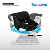 Fairworld MAX 360 Rotating Car Seat With Isofix BC 619