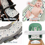 Mums Choice Cotton Baby Seat Liner Stroller Seat Mat Breathable Cushion Pad