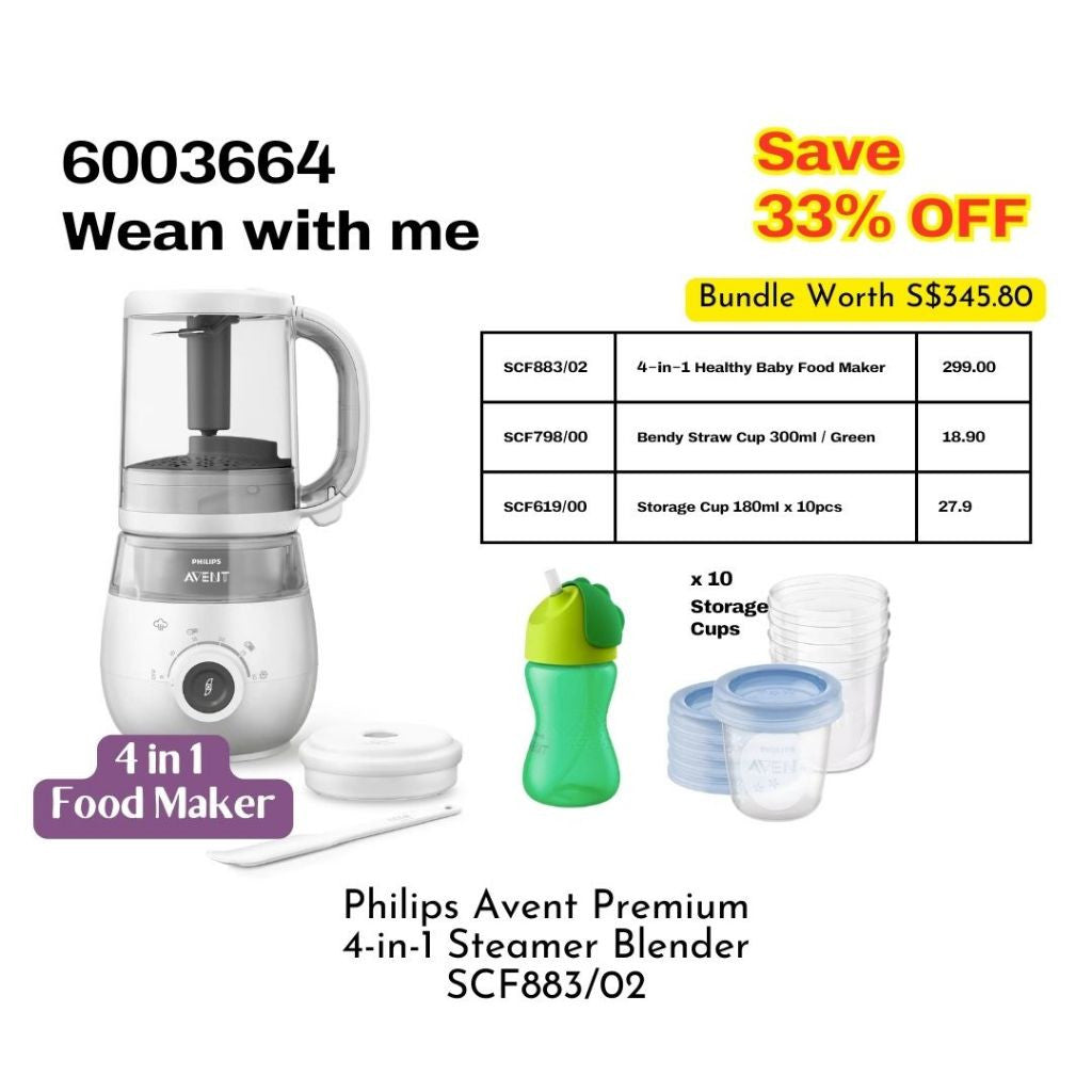 Philips Avent 4 in 1 health baby food maker food blender  (2 Years warranty )
