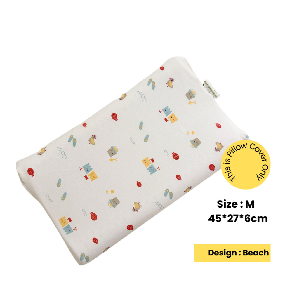 Nemobaby Breathable Kids Toddler Children Natural Latex Pillow Size 44*27*6cm / 50*30*6/9cm