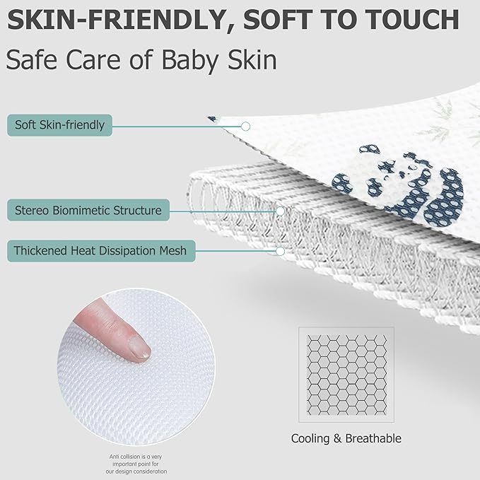 Mums Choice 3D Mesh Stroller Seat Liner Pad