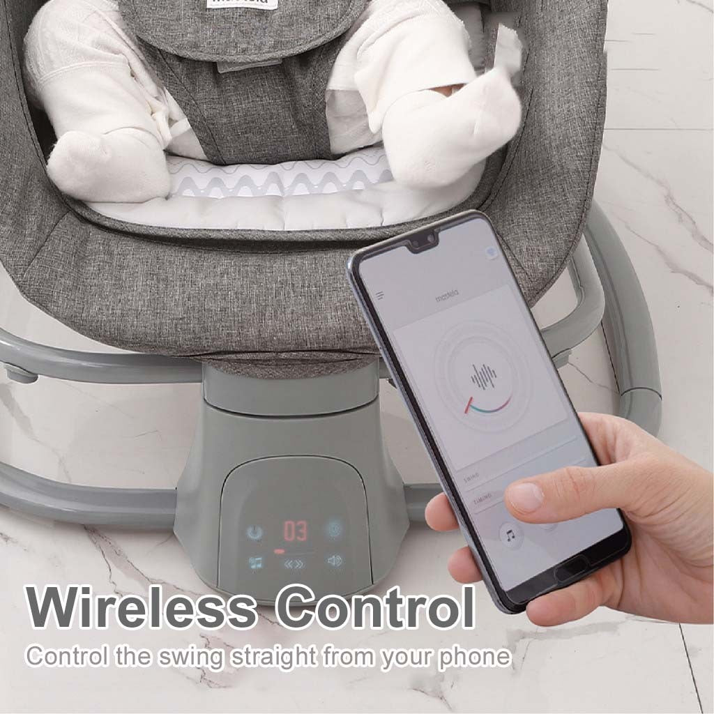 Mastela 4 in 1 Deluxe Multi Functional Baby Auto  Electronic Swing  Bouncer 【Mums Choice 】