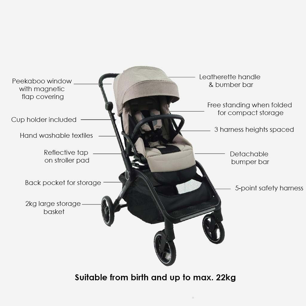 Hamilton T1 Stroller MagicFold™
