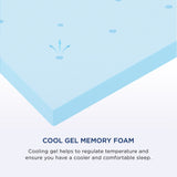 MLILY SUPREME AeroFusion Memory Foam Mattress | Zero Pressure Foam