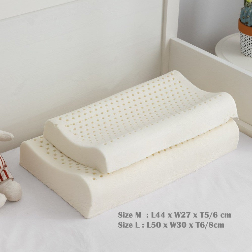 Nemobaby Breathable Kids Toddler Children Natural Latex Pillow Size 44*27*6cm / 50*30*6/9cm