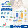 BioCair BC-65 BioActive HFMD /  Disinfectant Anti-Bacterial Pocket Spray 50ML (Total 2 Bottle )